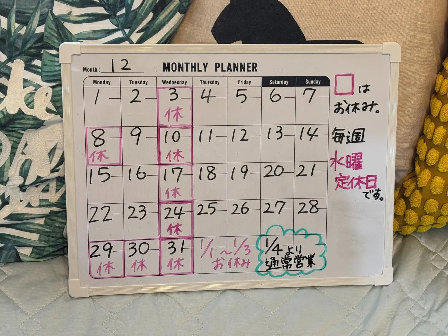 出したつもりが出ていなかった今月の予定です:( ;´꒳`;)